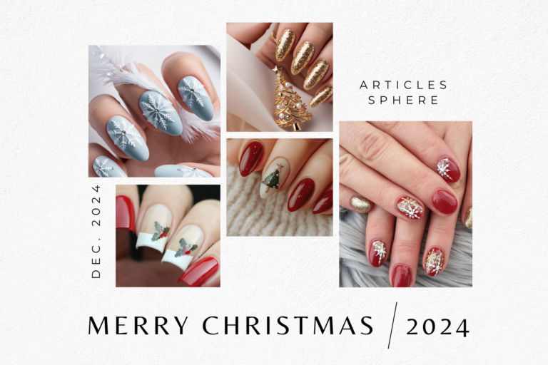 10 Beautiful Christmas Nails Designs