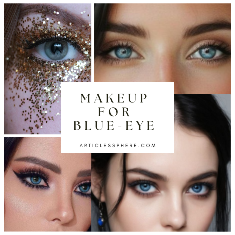 Makeup for Blue Eyes: Blondes & Brunettes